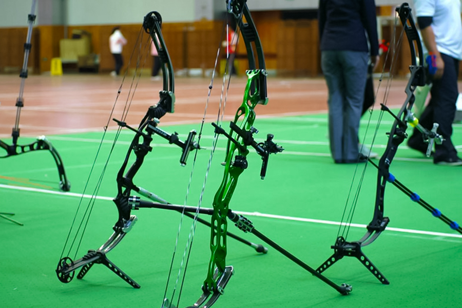 反曲弓配件的使用